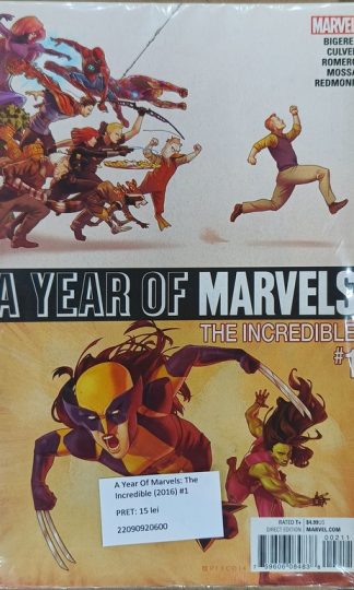 A Year Of Marvels: The Incredible (2016) #1