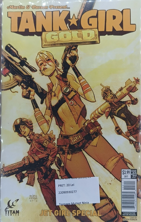 Tank Girl: Gold (2016) #3