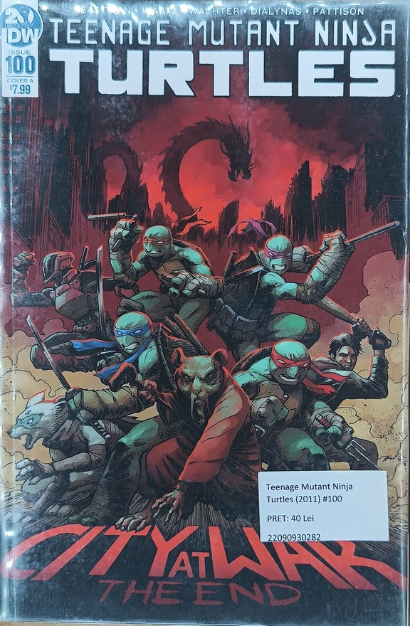 Teenage Mutant Ninja Turtles (2011) #100